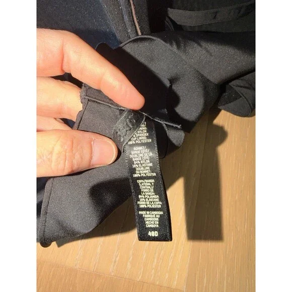 SKIMS Underwire Black Bra Sz 40D - Picture 3 of 3